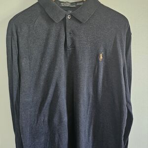 Ralph Lauren Dark Gray Polo Shirt‎
